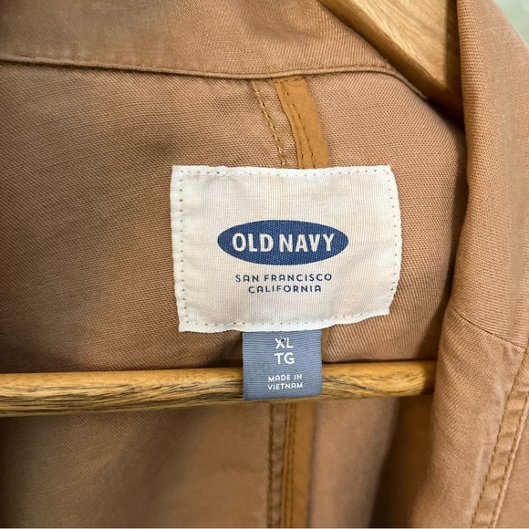 ✨ Old Navy Camel Brown Draped Kimono Cardigan XL | Lightweight Layering Piece - Picture 3 of 5